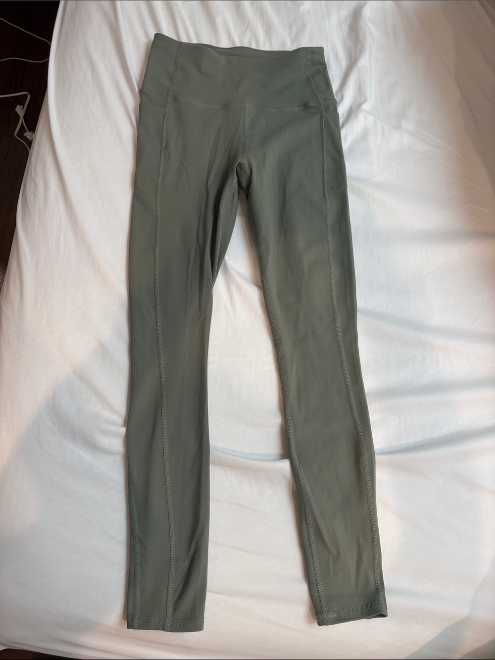 Skechers Olive Green High-Rise Leggings